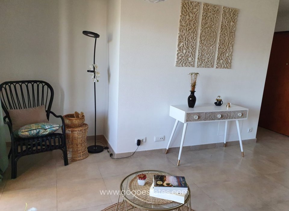 Alquiler a corto plazo - Apartamento planta baja - Aguilas - Collado