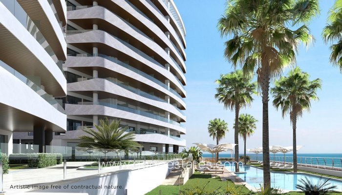 Apartamento / Piso - Obra Nueva - La Manga del Mar Menor - 1ª Linea Del Mar Mediterraneo