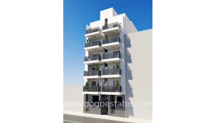 Apartment / Flat - New Build - Torrevieja - Playa del Cura