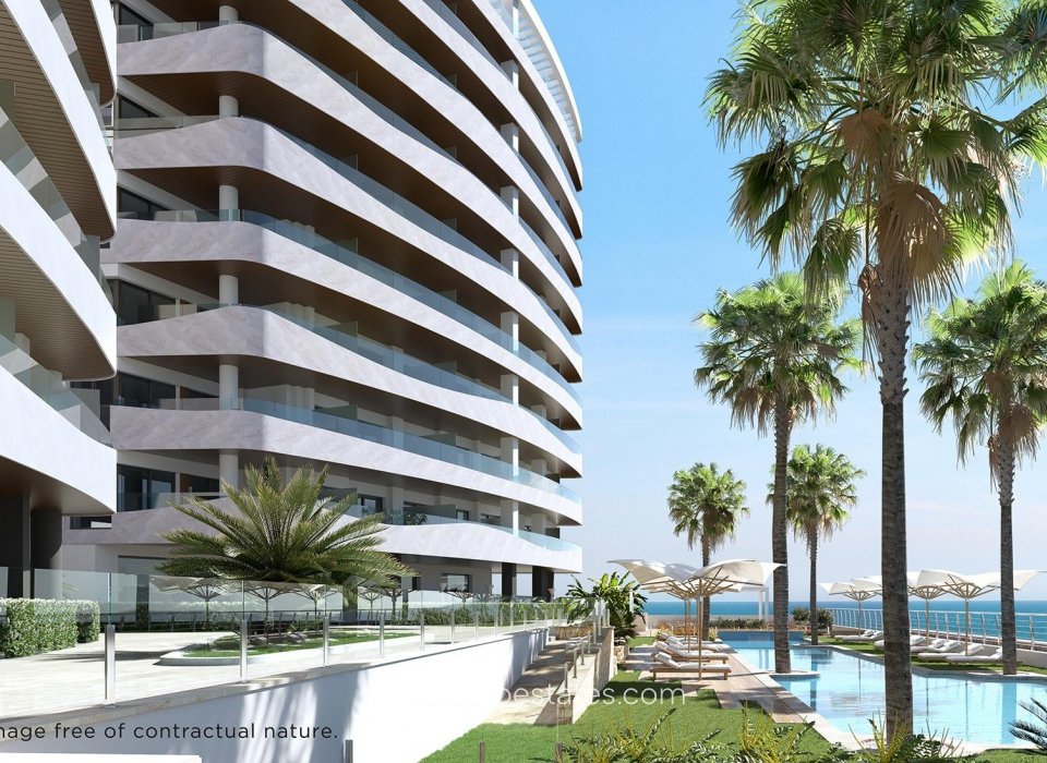 Neubouw - Wohnung - La Manga del Mar Menor - 1ª Linea Del Mar Mediterraneo