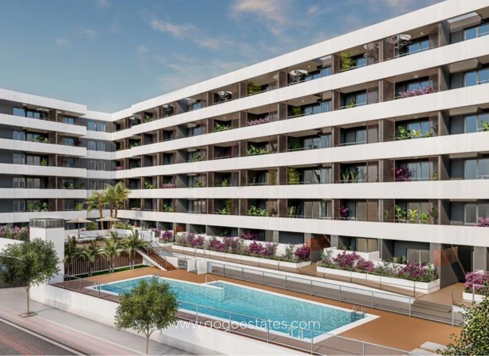 New Build - Apartment / Flat - Aguilas Bahia Levante - Aguilas