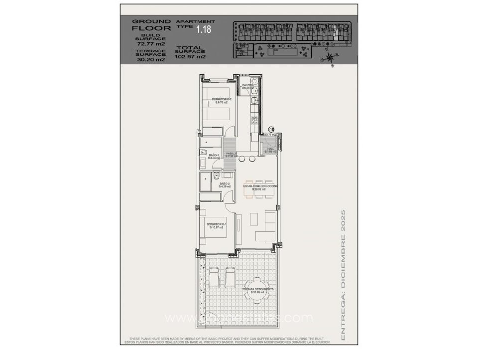 New Build - Bungalow - Torrevieja - Torrejón