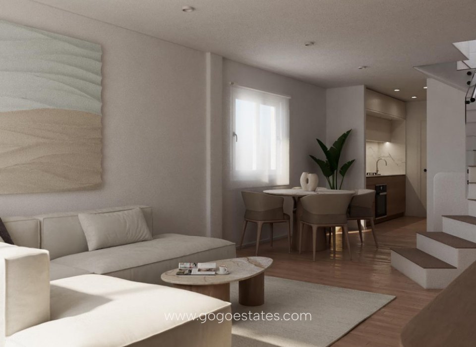 New Build - Semi-detached duplex - La Union - Portmán