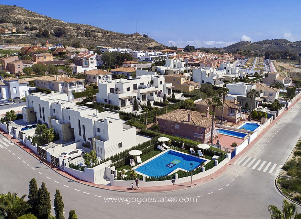 New Build - Semi-detached houses  - San Juan Alicante - Hoya los patos