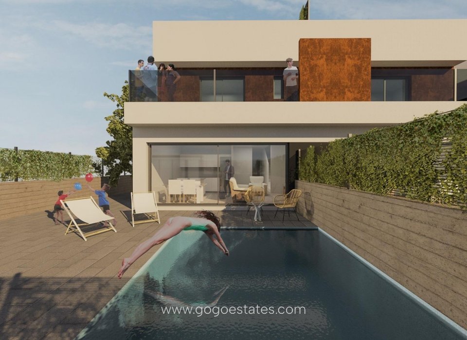 New Build - Townhouse - San Javier - Santiago de la Ribera