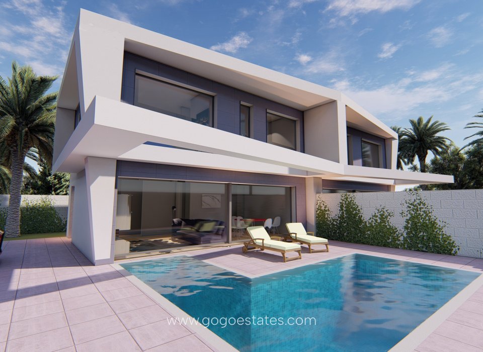 New Build - Villa - Arenales del sol - Segunda linea playa