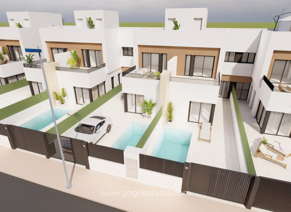 New Build - Villa - Santiago de la ribera - Playa de santiago de la ribera