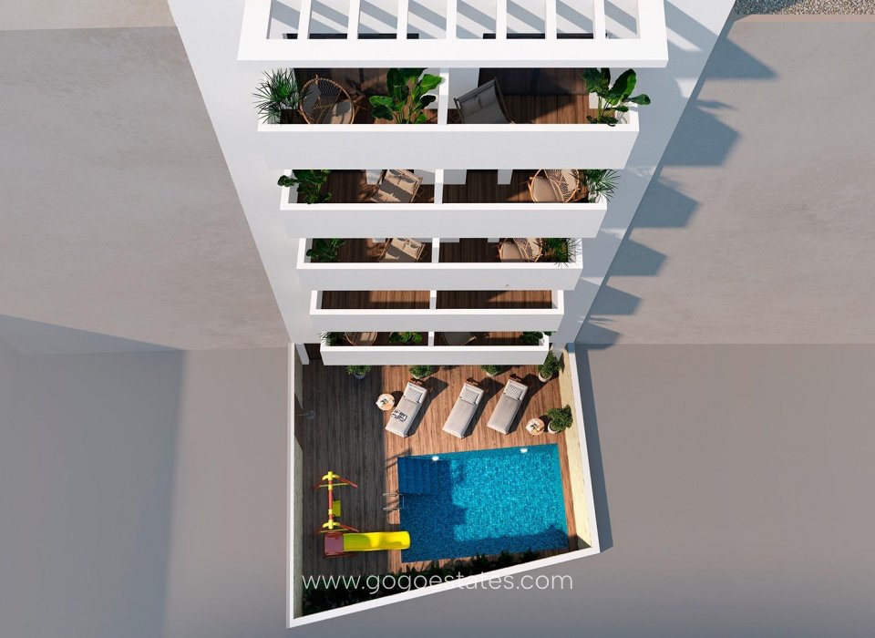 Nieuwbouw - Apartment - Torrevieja - Playa de El Cura