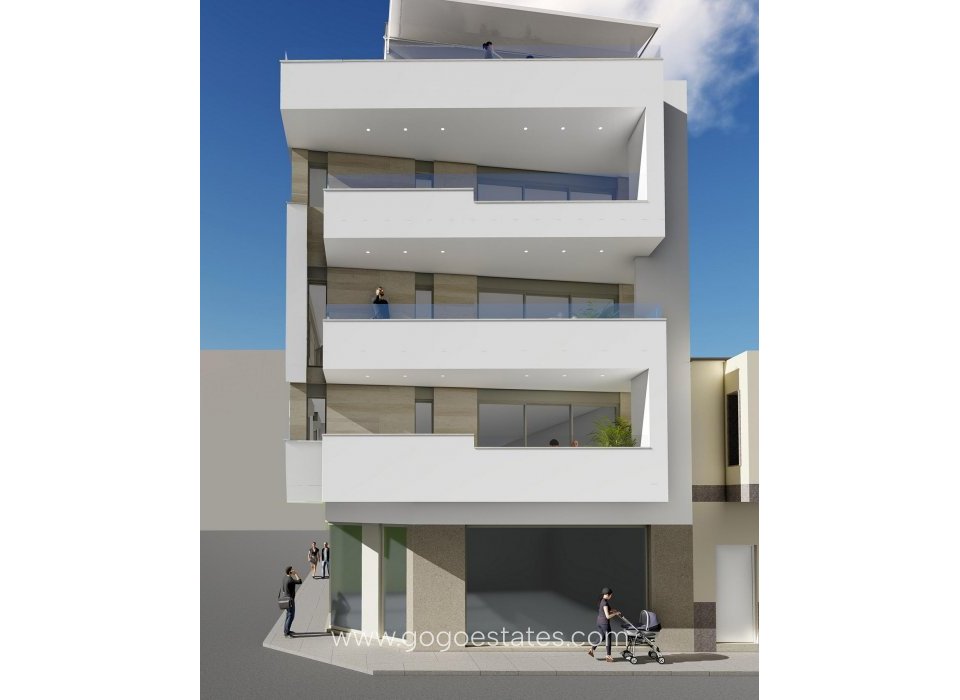 Nieuwbouw - Appartement - Torrevieja - Playa del Cura