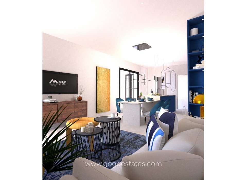 Nieuwbouw - Villa - Los Alcazares - Dolores de Pacheco-Santa Rosalía