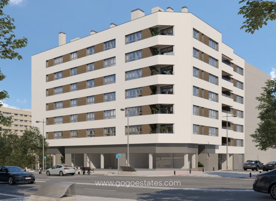 Obra Nueva - Apartamento / Piso - Alicante - Centro