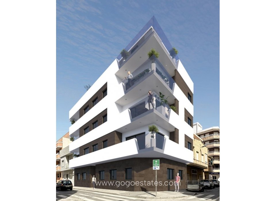 Obra Nueva - Apartamento / Piso - Torrevieja - Playa del Cura