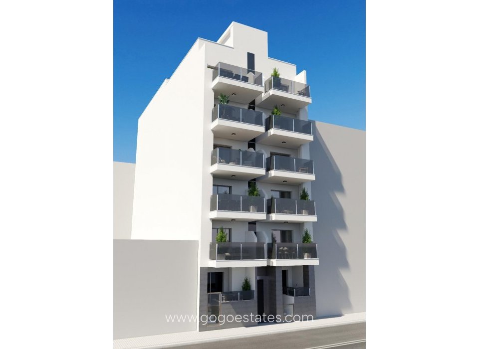 Obra Nueva - Apartamento / Piso - Torrevieja - Playa del Cura