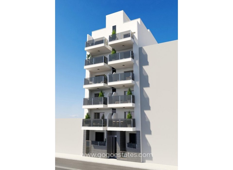 Obra Nueva - Apartamento / Piso - Torrevieja - Playa del Cura