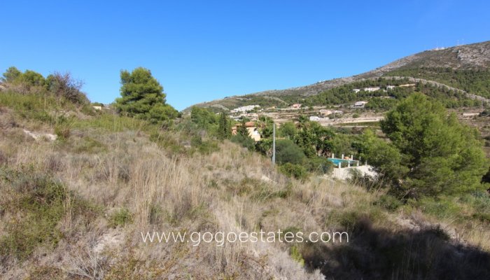 Perceel - Land - Te koop - Benitachell - Benitachell Centro