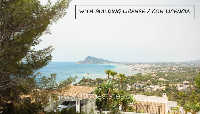 Plot - Land - Resale - Altea - Altea Centro