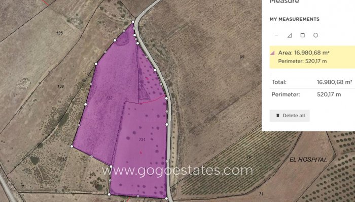 Plot - Land - Resale - Pinoso - Pinoso Centro