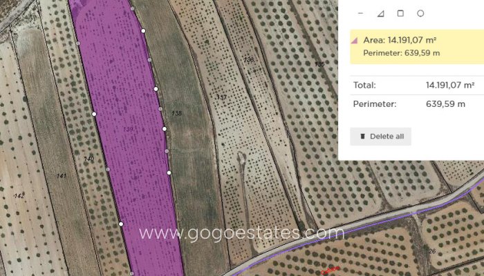 Plot - Land - Resale - Pinoso - Pinoso Centro