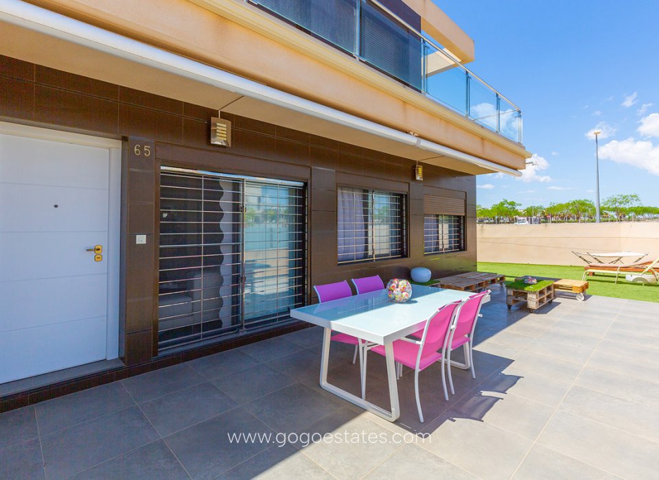 Resale - Apartment - Ground Floor Apartment - Pilar De La Horadada - Torre de la Horadada