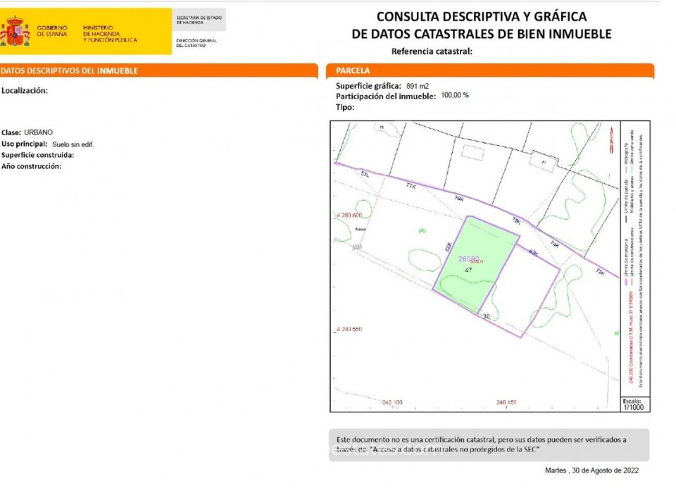 Resale - Plot - Land - Calpe - Calpe Centro