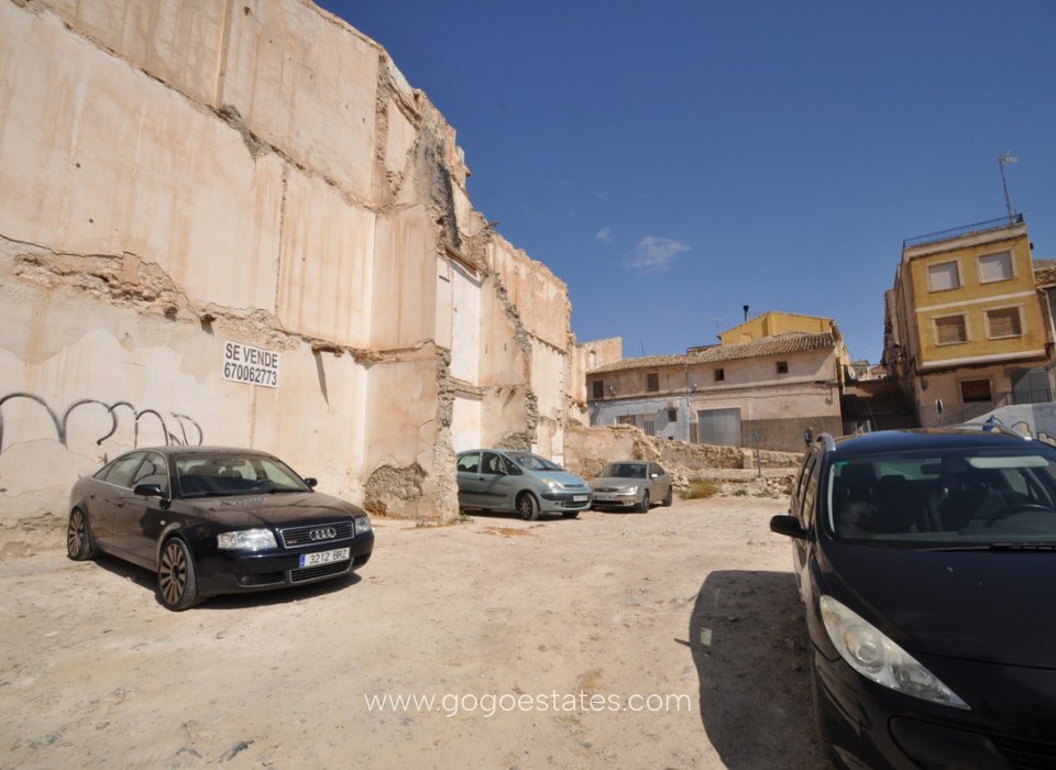 Resale - Plot - Land - Monóvar - Monòver - Monóvar - Monòver Centro