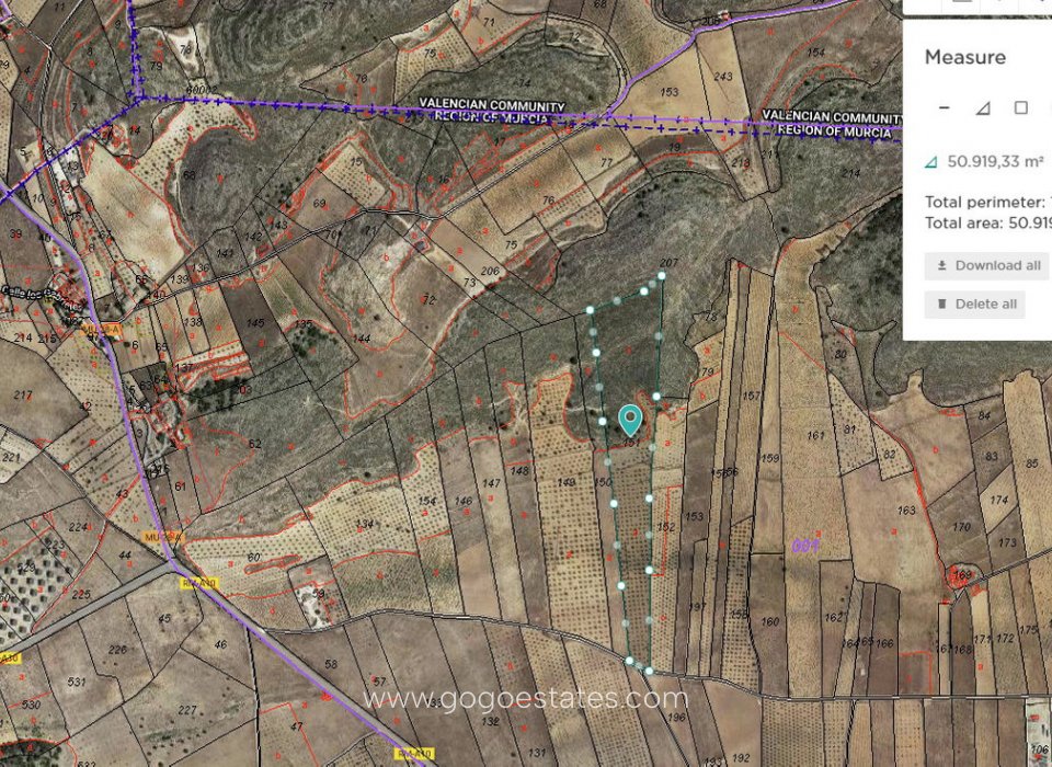 Resale - Plot - Land - Murcia - Abanilla Centro