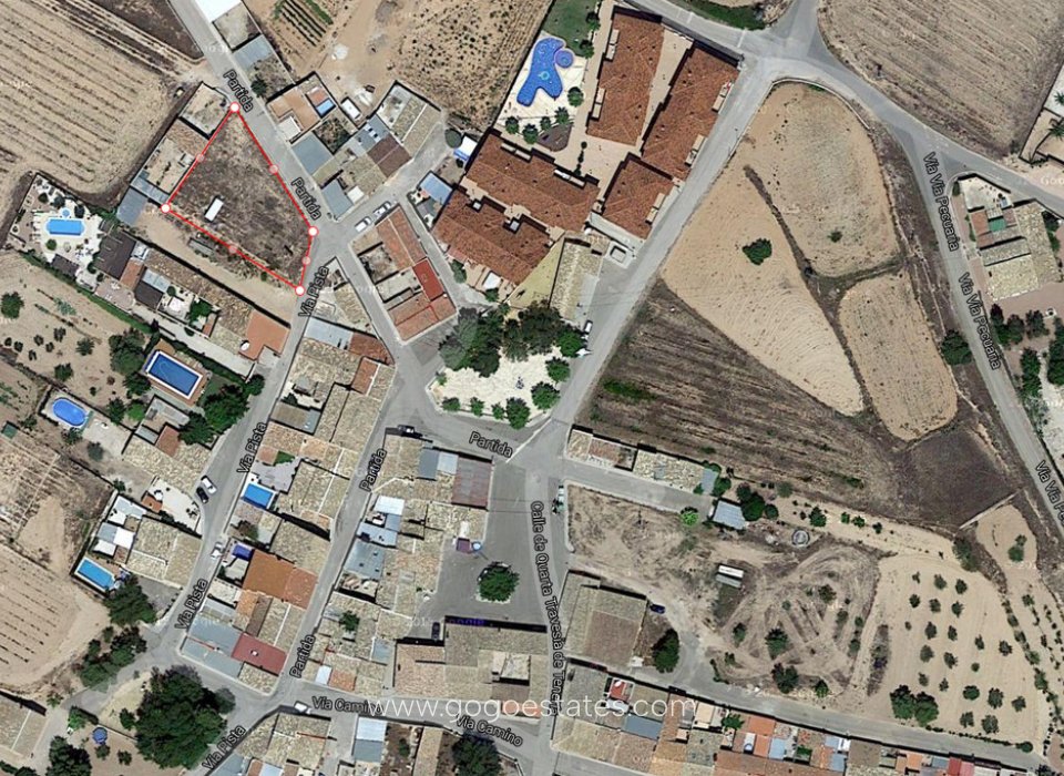 Resale - Plot - Land - Pinoso - Pinoso Centro