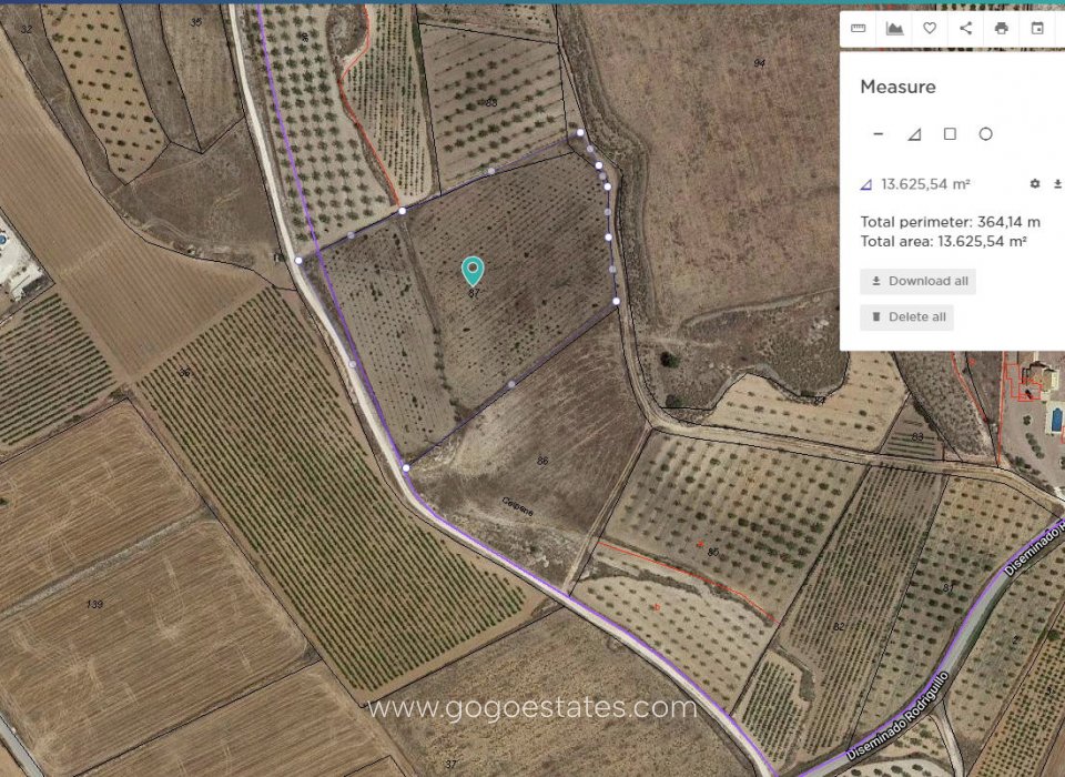 Resale - Plot - Land - Pinoso - Pinoso Centro