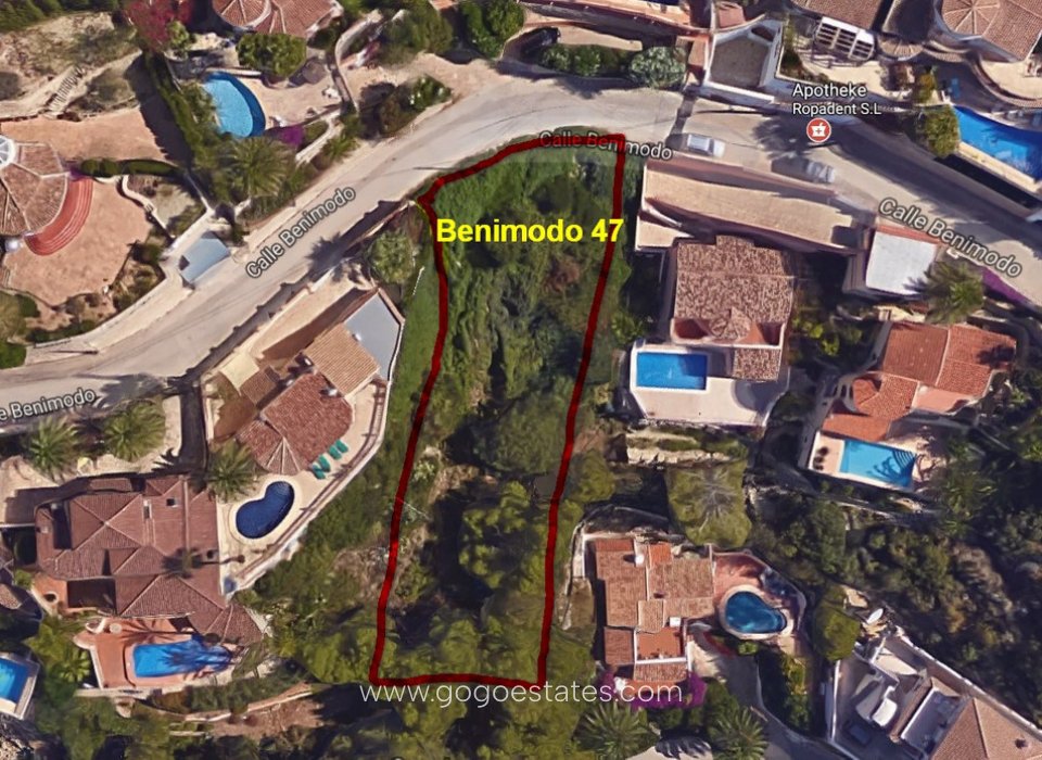 Resale - Plot - Land - Teulada - Moraira