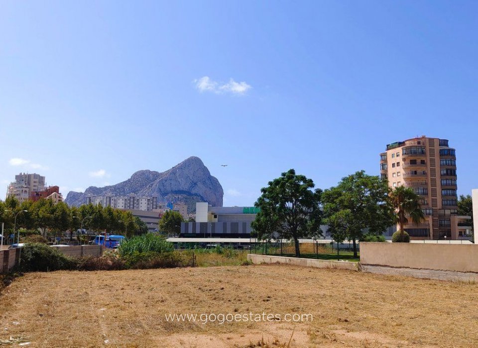 Resale - Plot - Residential Plot - Calpe - Calpe Centro