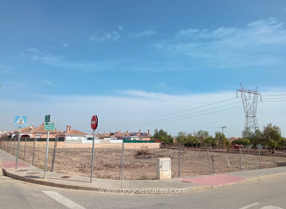 Resale - Plot - Residential Plot - Los Montesinos - Los Montesinos Centro