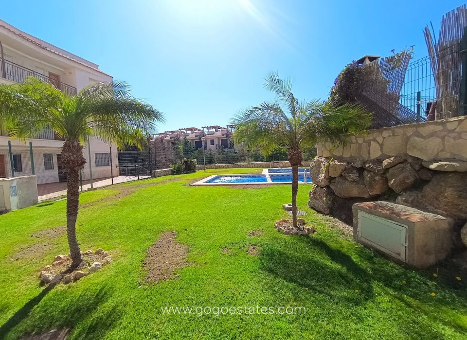 Revente - Appartement au rez-de-chaussée - Aguilas - Collados