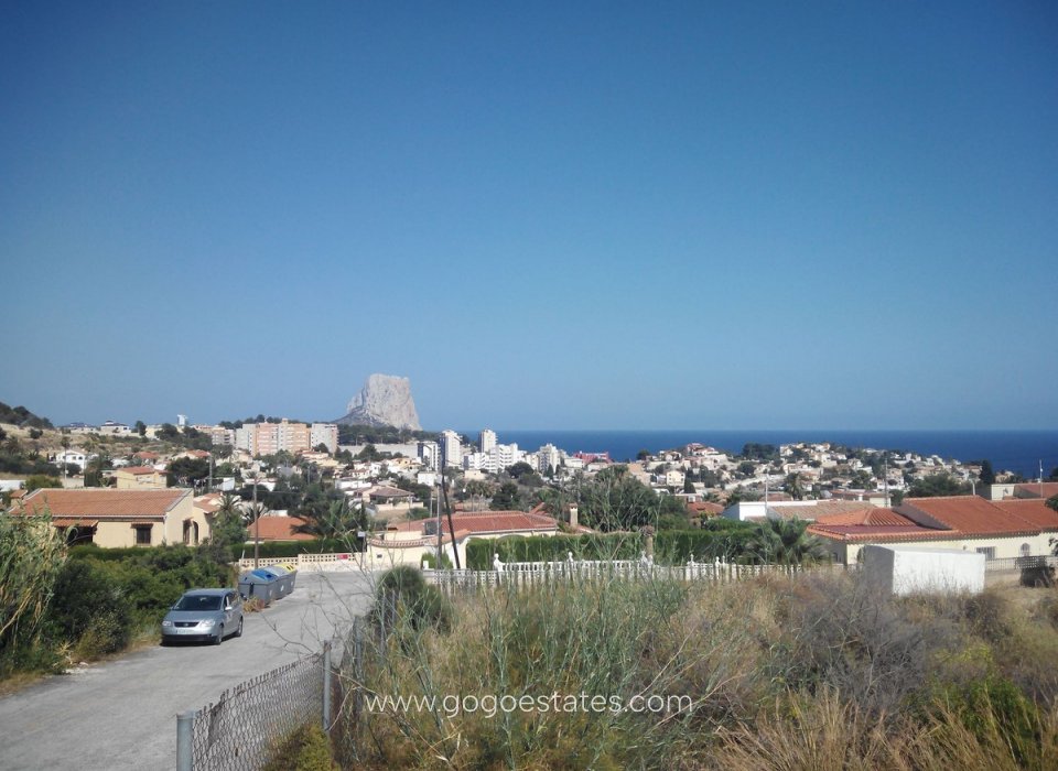 Revente - Terrain - Terrain résidentiel - Calpe - Calpe Centro