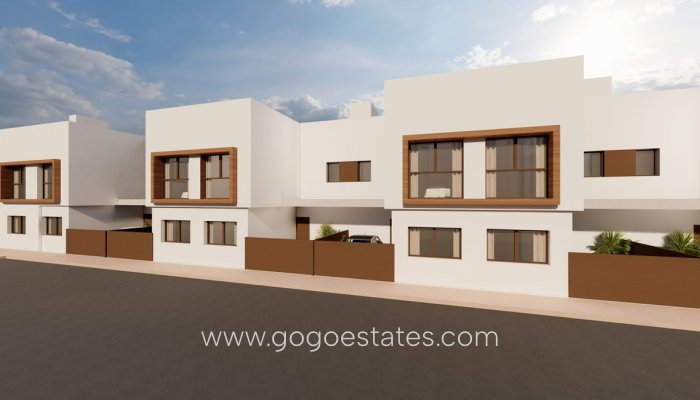 Semi-detached duplex - New Build - San Javier - Lo Pagan