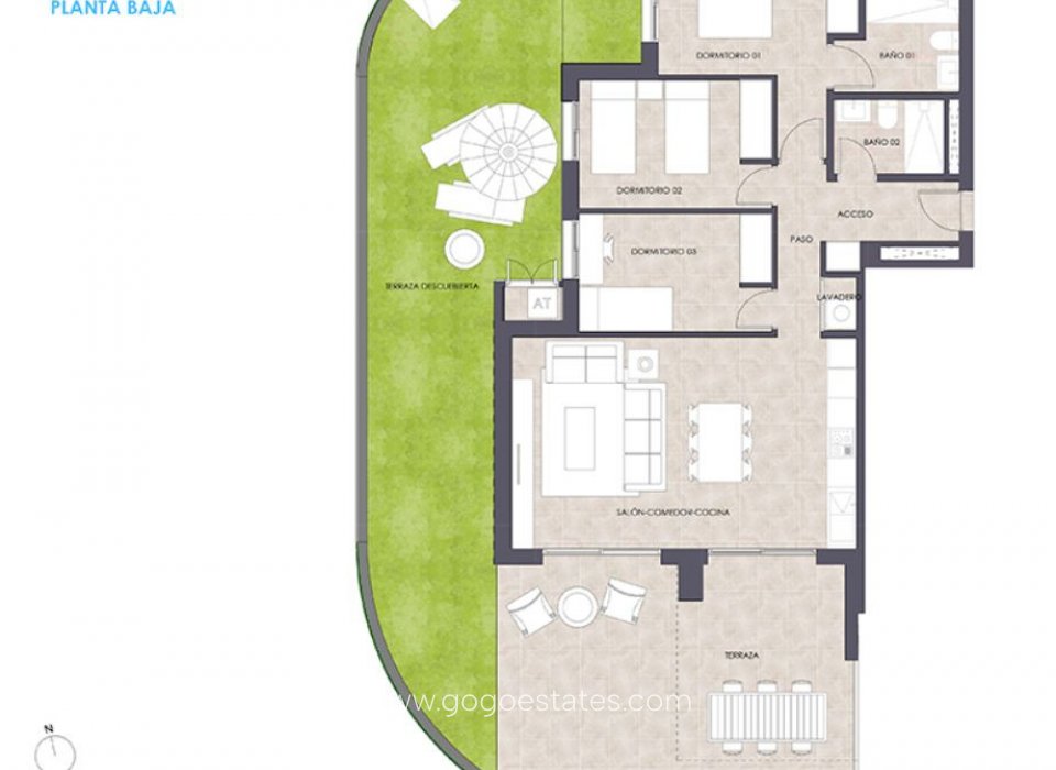 Te koop - Appartement - Begane Grond Appartement - Calpe - Calpe Centro