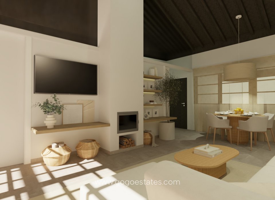 Te koop - Halfvrijstaande duplexwoning - San Javier - Peraleja Golf