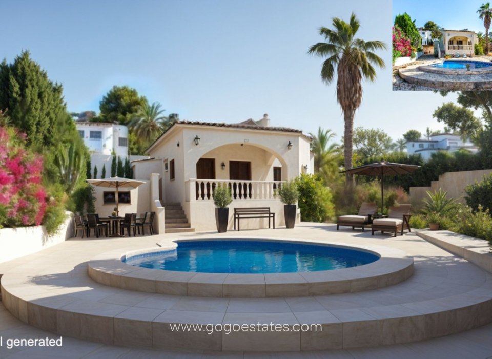 Te koop - Huis - Vrijstaande Villa - Calpe - Calpe Centro