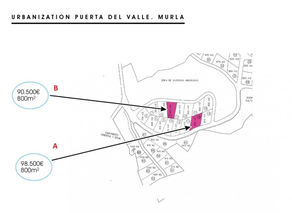 Te koop - Perceel - Land - Murla