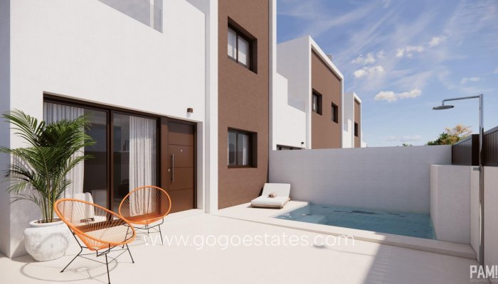 Town House - Nieuwbouw - Pilar De La Horadada - Barrio los Segundas