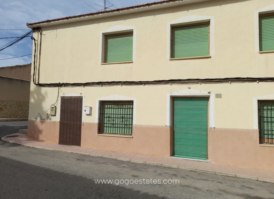 Venta - Casa - Casa adosada - Monóvar - Monòver - Casas del Señor