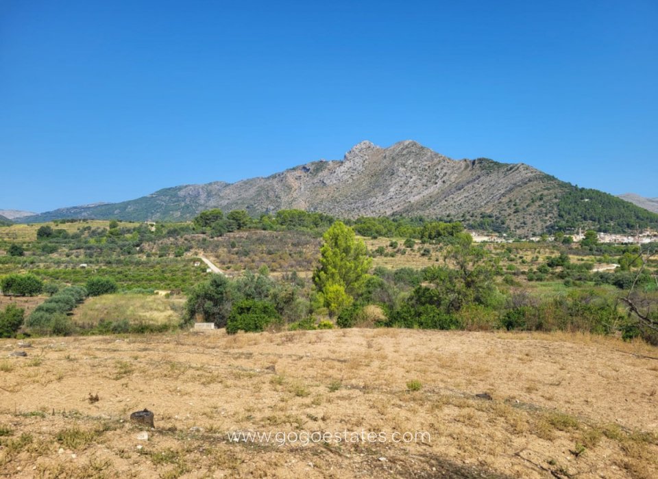 Venta - Parcela - Terreno - Parcent