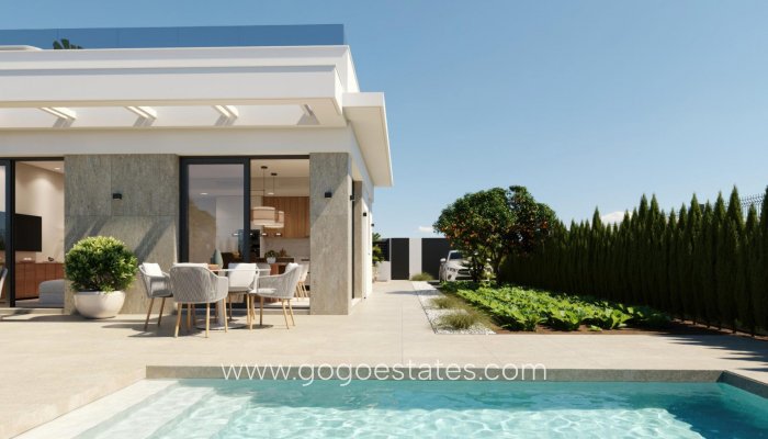 Villa / Chalet - Obra Nueva - Fuente Alamo de Murcia - Hacienda Del Álamo Golf