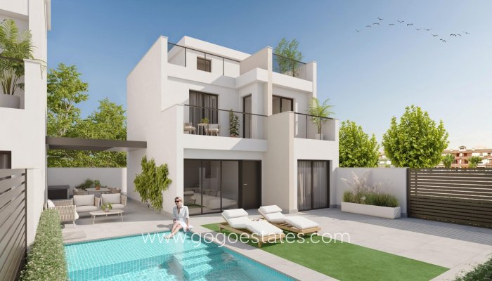 Villa - Nouvelle construction - Los Alcazares - Playa la Atascadera