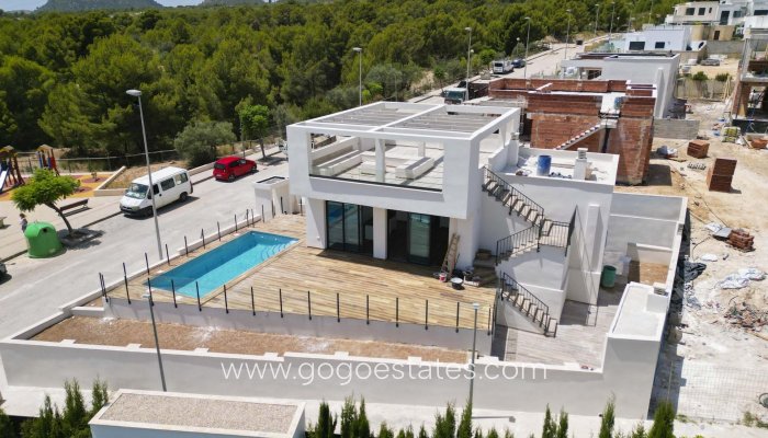 Villa - Nouvelle construction - Polop - Alberca