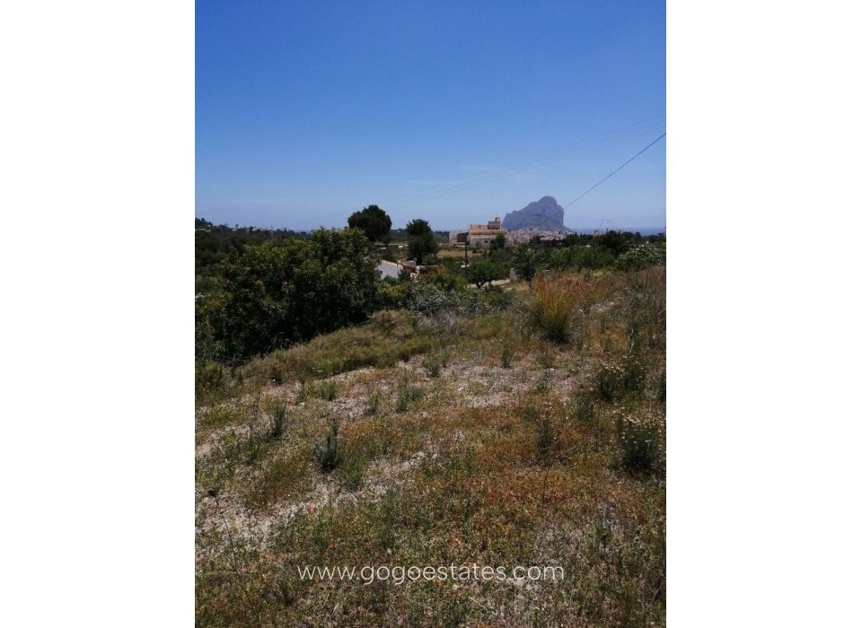 Wiederverkauf - Grundstück - Calpe - Calpe Centro