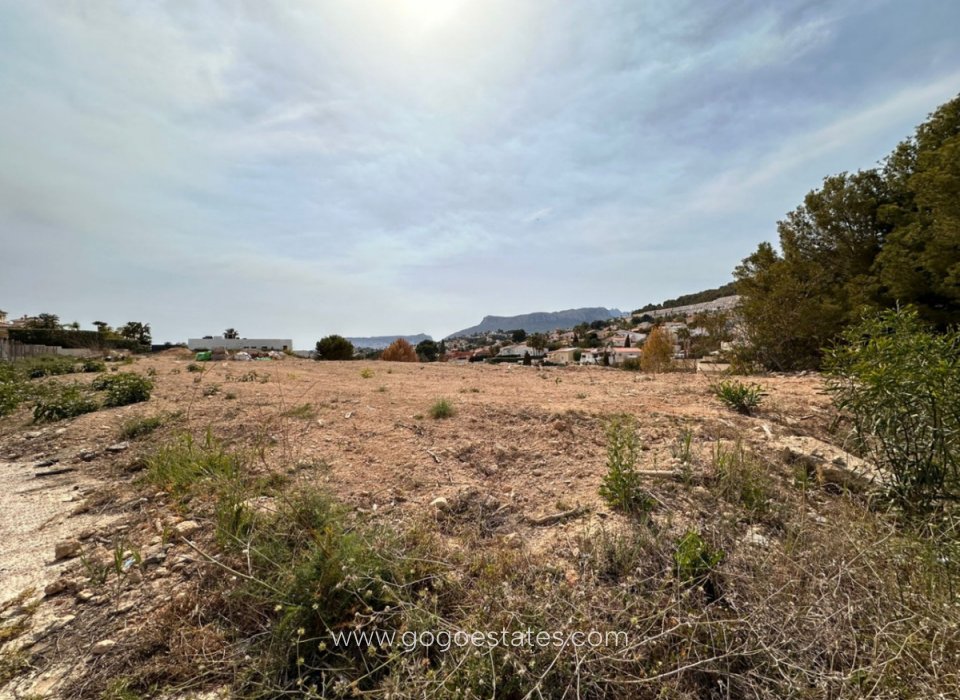 Wiederverkauf - Grundstück - Calpe - Calpe Centro