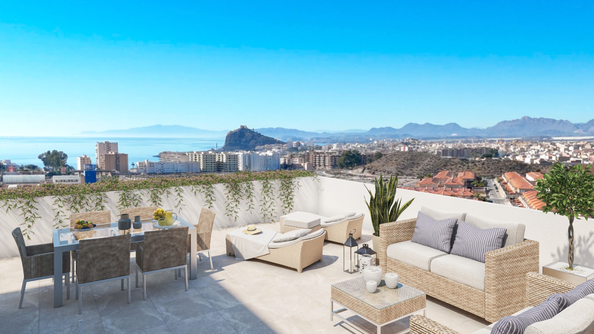 New construction with sea views in Águilas: where luxury and modernity meet