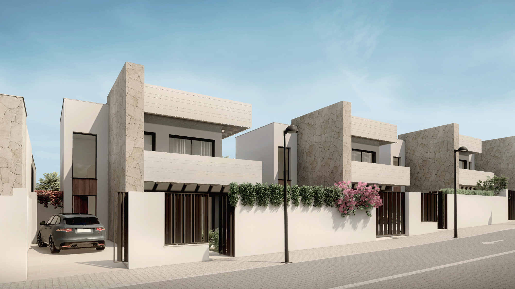 New construction San Juan de los Terreros near the beach.