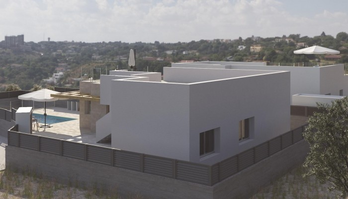 Neubouw - Villa - La Nucía - Alberca