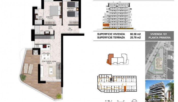 Nouvelle construction - Appartement - La marina - PUERTO